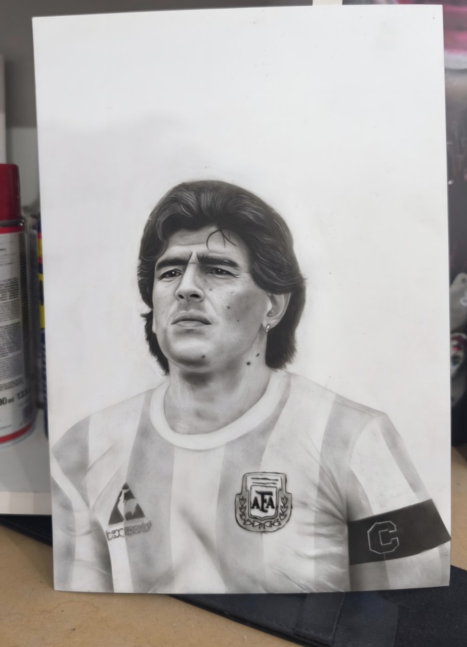 Airbrush artwork